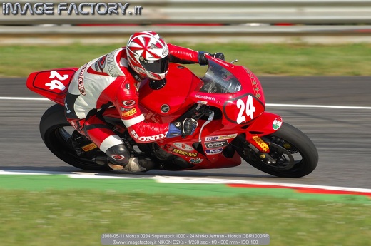 2008-05-11 Monza 0234 Superstock 1000 - 24 Marko Jerman - Honda CBR1000RR